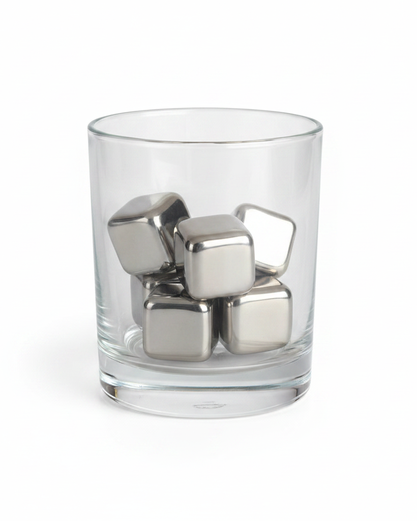 Edelstahl Eiswürfel