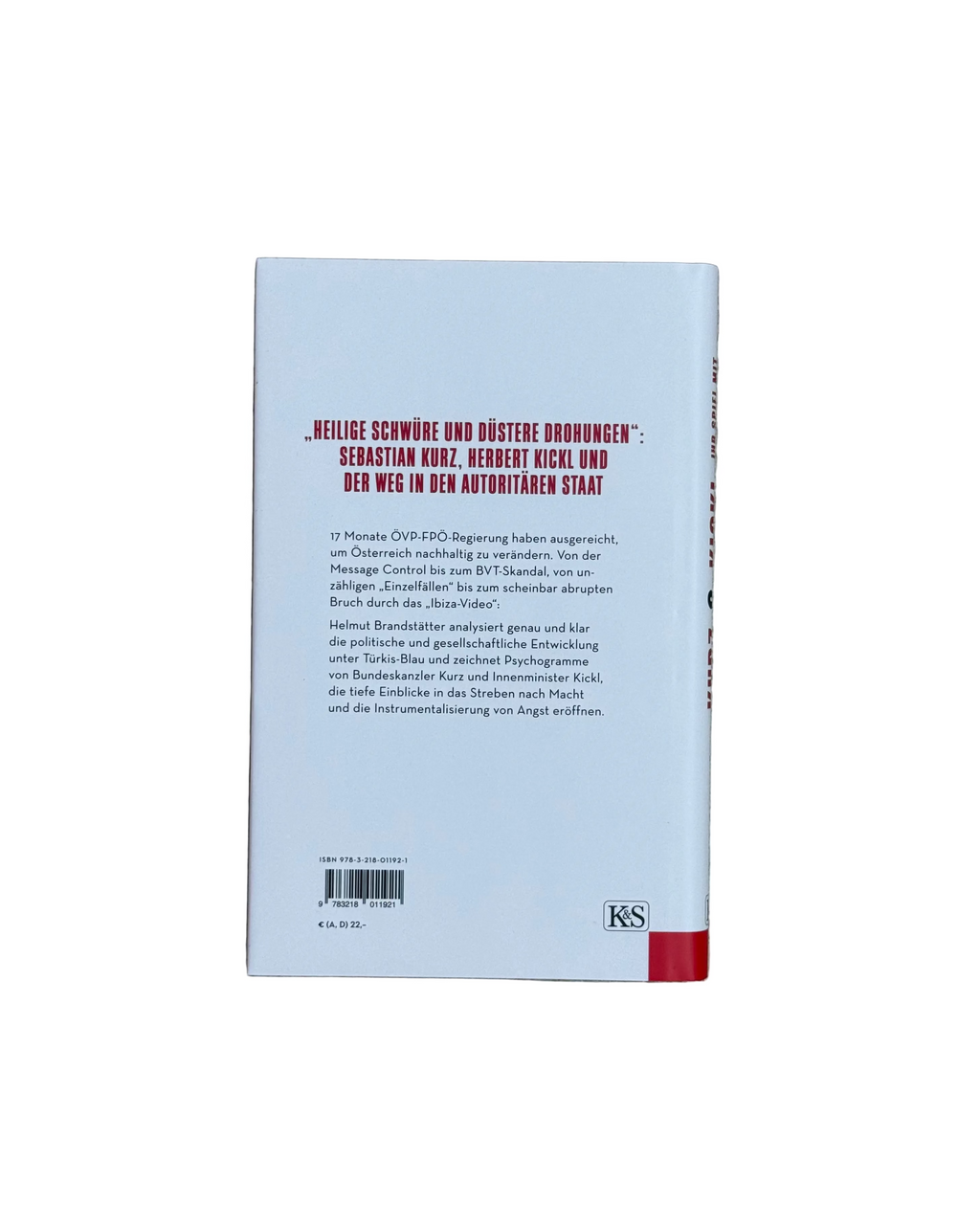 Buch Helmut - Kurz & Kickl und ihr Spiel mit Macht und Angst