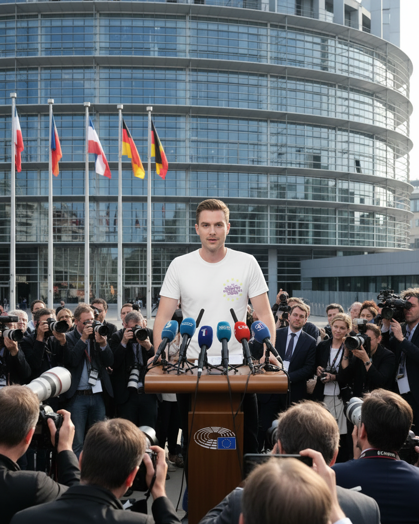 EU Kampagnenshirt Weiß