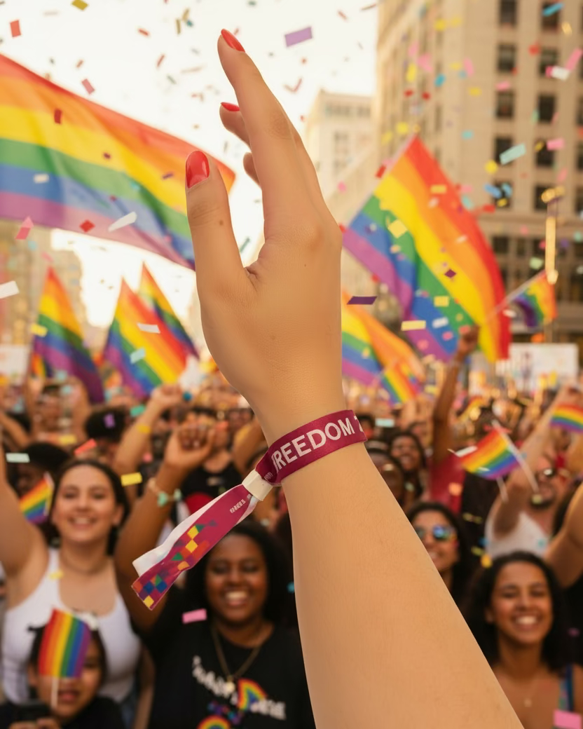 PrideBand Armband - Freedome Zone Love